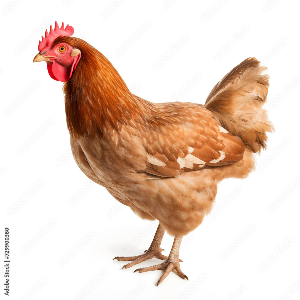 Fototapeta premium Chicken Hen Bird Poultry Animal