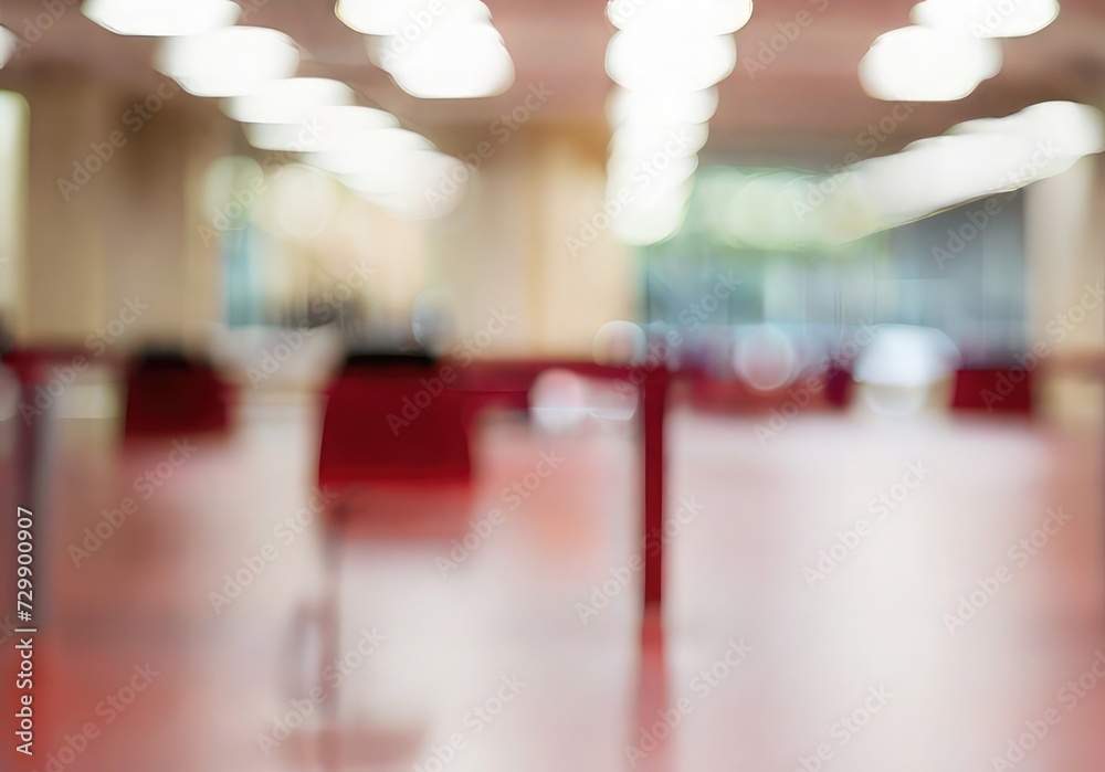 Abstract Workspace Blurred Meeting Room with Modern Office hall ,Abstract Blur of Conference Meeting Room