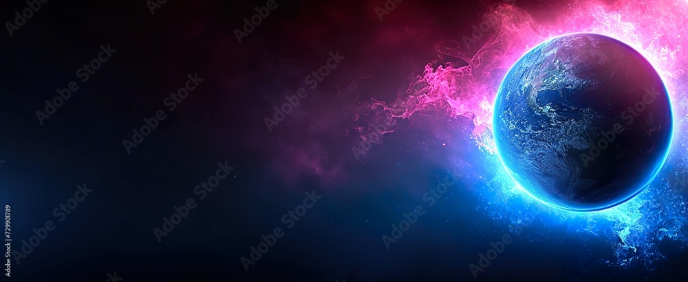 Obraz premium planet in space