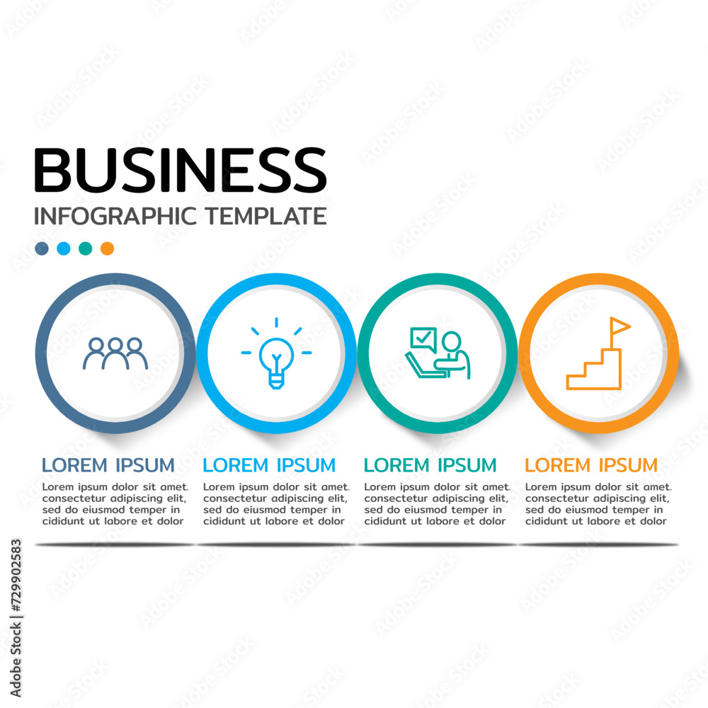 Vector Infographic label design with icons and 4 options or steps. Infographics for business concept. Can be used for presentations banner, workflow layout, process diagram, flow chart, info graph Vector Infographic label design with icons and 4 options or steps. Infographics for business concept. Can be used for presentations banner, workflow layout, process diagram, flow chart, info graph