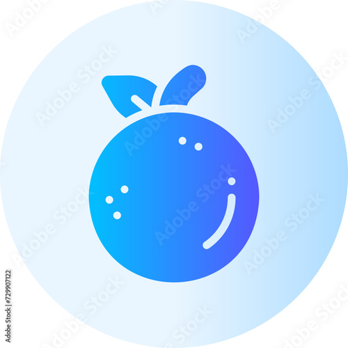 tangerine gradient icon