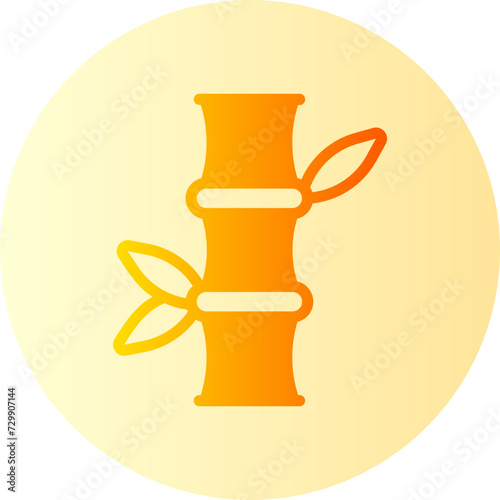bamboo gradient icon