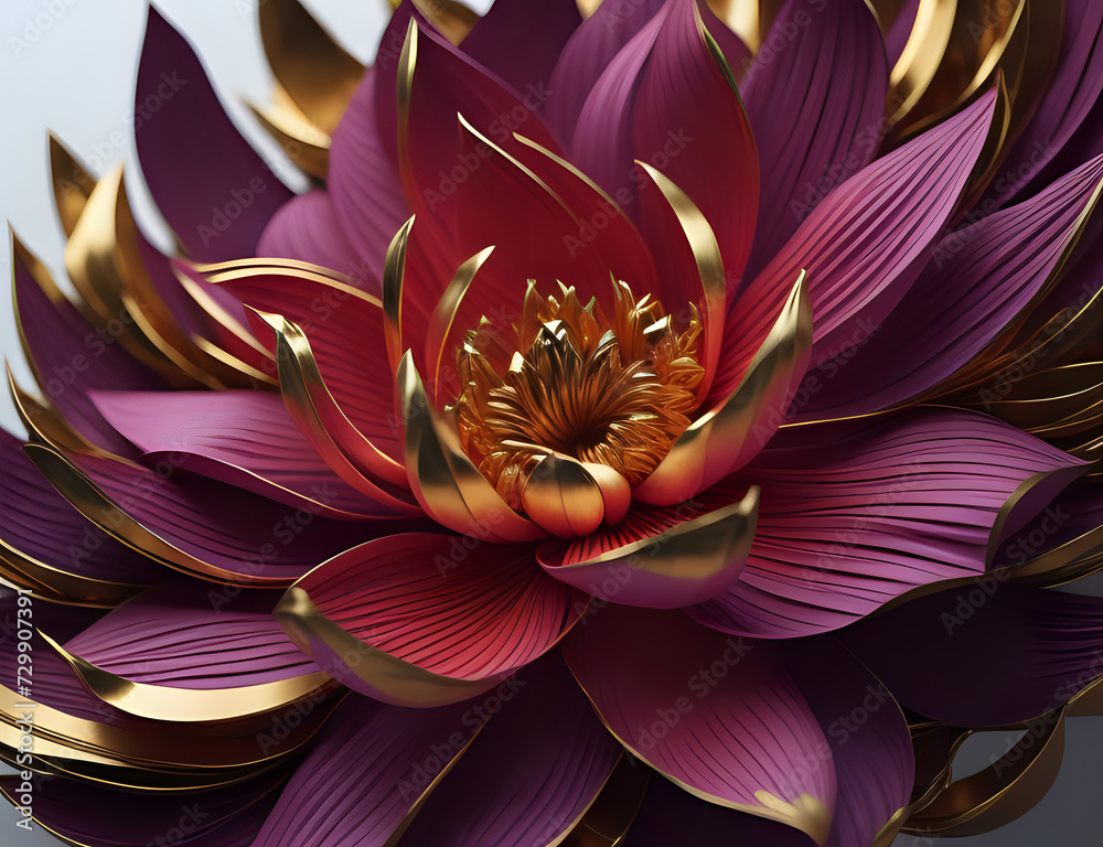 gold violetter Lotus gold violetter Lotus