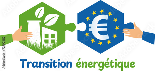 Europe et transition énergétique, concept écologie et économie des énergies, indépendance énergétique
