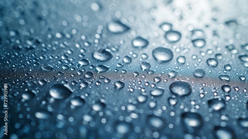 Cascading water droplets on glass, signifying purity and hydration
