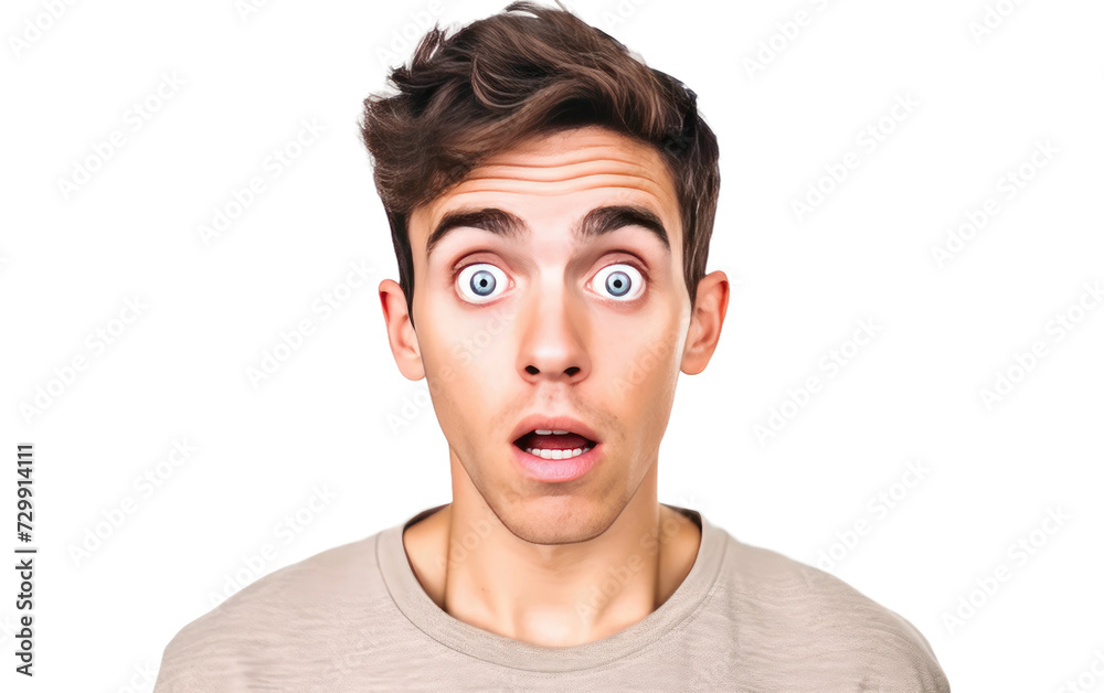 Authenticity and Spontaneity in the Expressive Face of a Young Man on a White or Clear Surface PNG Transparent Background. Authenticity and Spontaneity in the Expressive Face of a Young Man on a White or Clear Surface PNG Transparent Background.