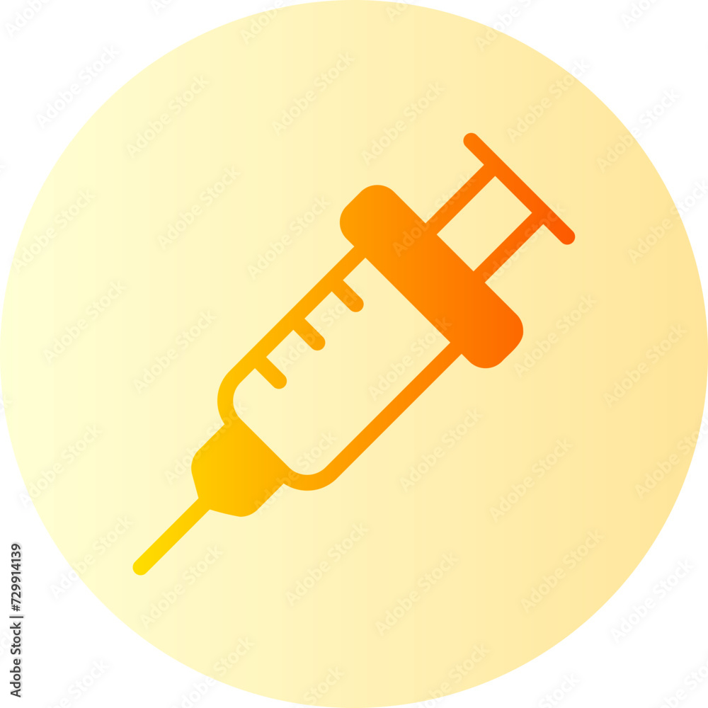 injection gradient icon injection gradient icon