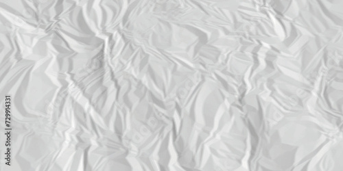 White crumpled paper texture . White wrinkled paper texture. White paper texture . White crumpled and top view textures can be used for background of text or any contents .