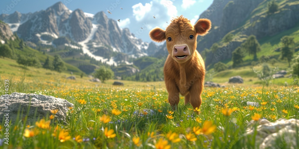 Cow in the Field Generative AI Cow in the Field Generative AI