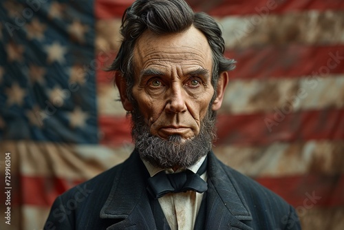 Abraham Lincoln's Legacy A Presidential Portrait Generative AI