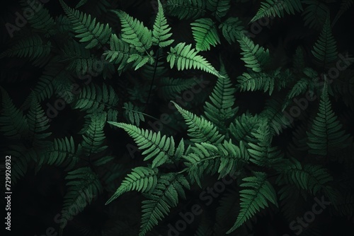 This close-up photo showcases the intricate details of a plant with vibrant green leaves.