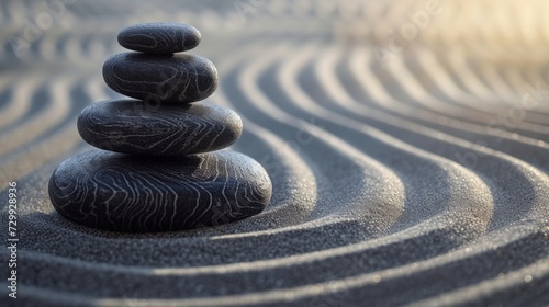 Mindful Meditation: Zen-like patterns encourage focused and mindful learning