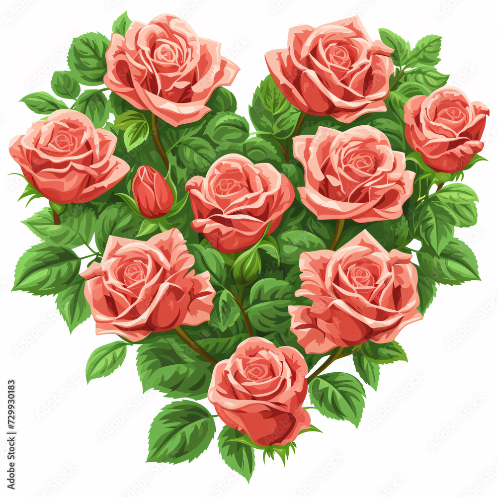 Flowers Heart Shape Romantic Reverie A Valentine's Day Journey Flowers Heart Shape Romantic Reverie A Valentine's Day Journey