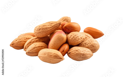 Your Recipes with the Rich Flavor of Freshly Harvested Peanuts on a White or Clear Surface PNG Transparent Background.