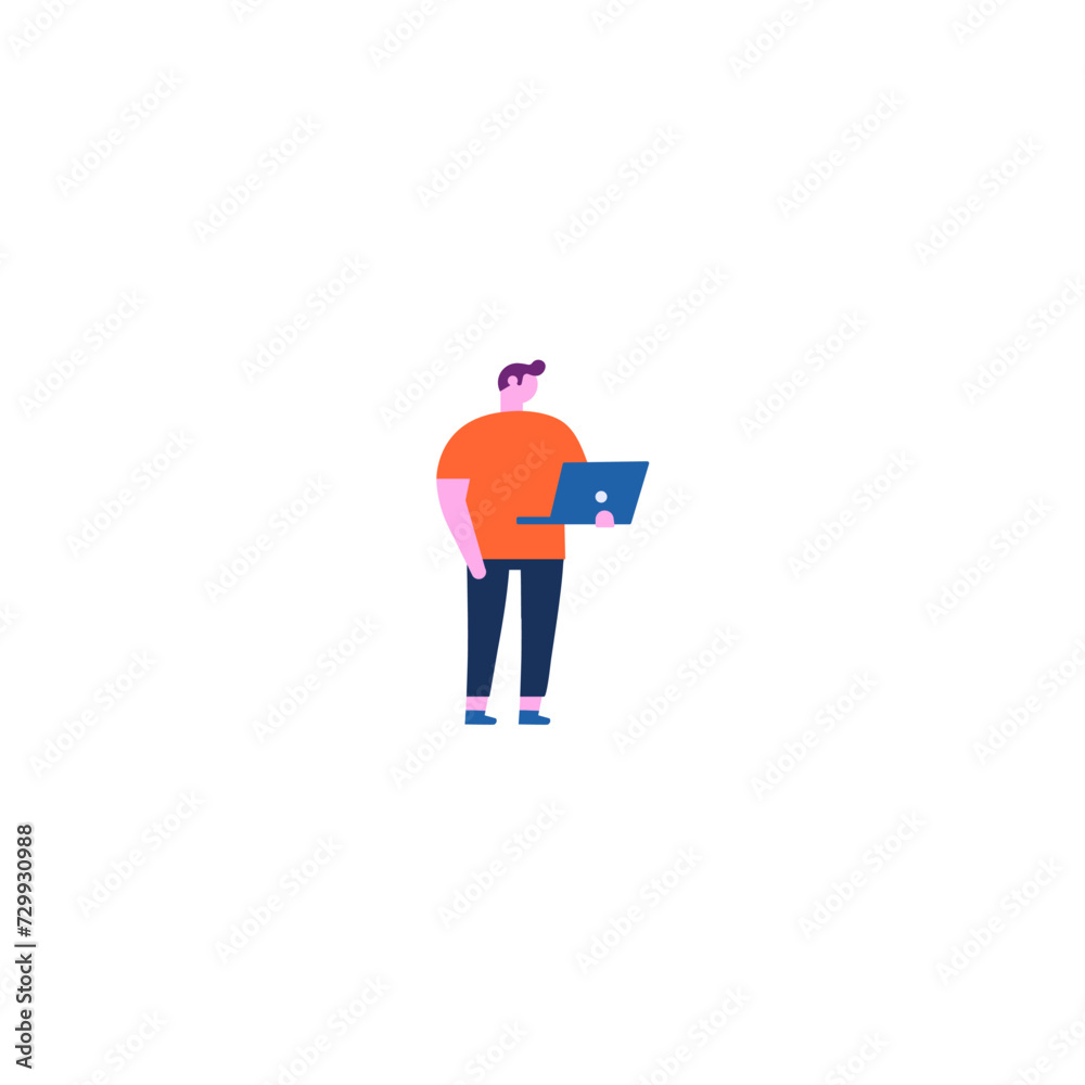 vector of people with digital jobs job vector of people with digital jobs job