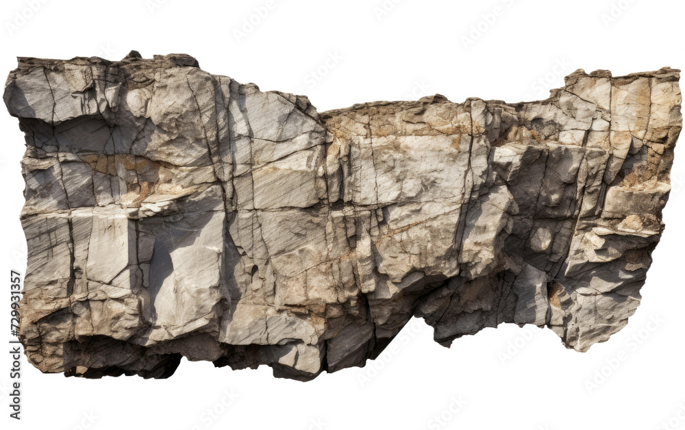Unchanging Stability of a Single, Resolute Rock Formation on a White or Clear Surface PNG Transparent Background. Unchanging Stability of a Single, Resolute Rock Formation on a White or Clear Surface PNG Transparent Background.