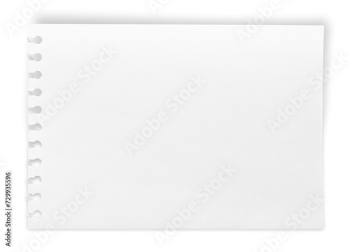 Notepad Page on table. Check List Concept.