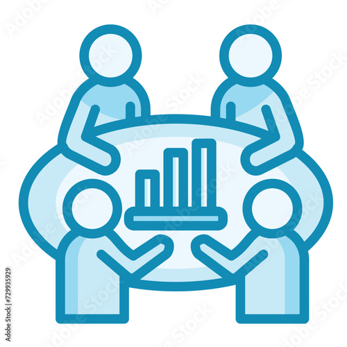 Collaboration Table Icon