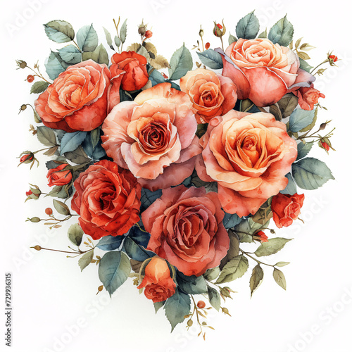 Flowers Heart Shape Enveloped in Love A Valentine s Embrace Red Rose Flowers Heart Shape Love Struck A Valentine s Affair