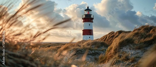 Lighthouse on the East Frisian coast photo