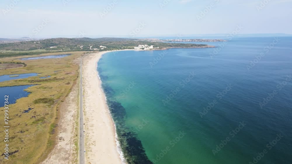 Aerial view of The Driver Beach near resort of Dyuni, Burgas Region, Bulgaria Aerial view of The Driver Beach near resort of Dyuni, Burgas Region, Bulgaria