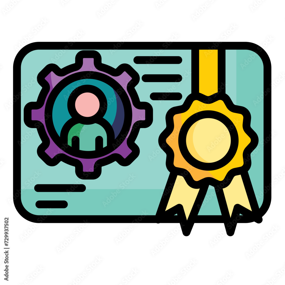 Workshop Certificate Icon Workshop Certificate Icon