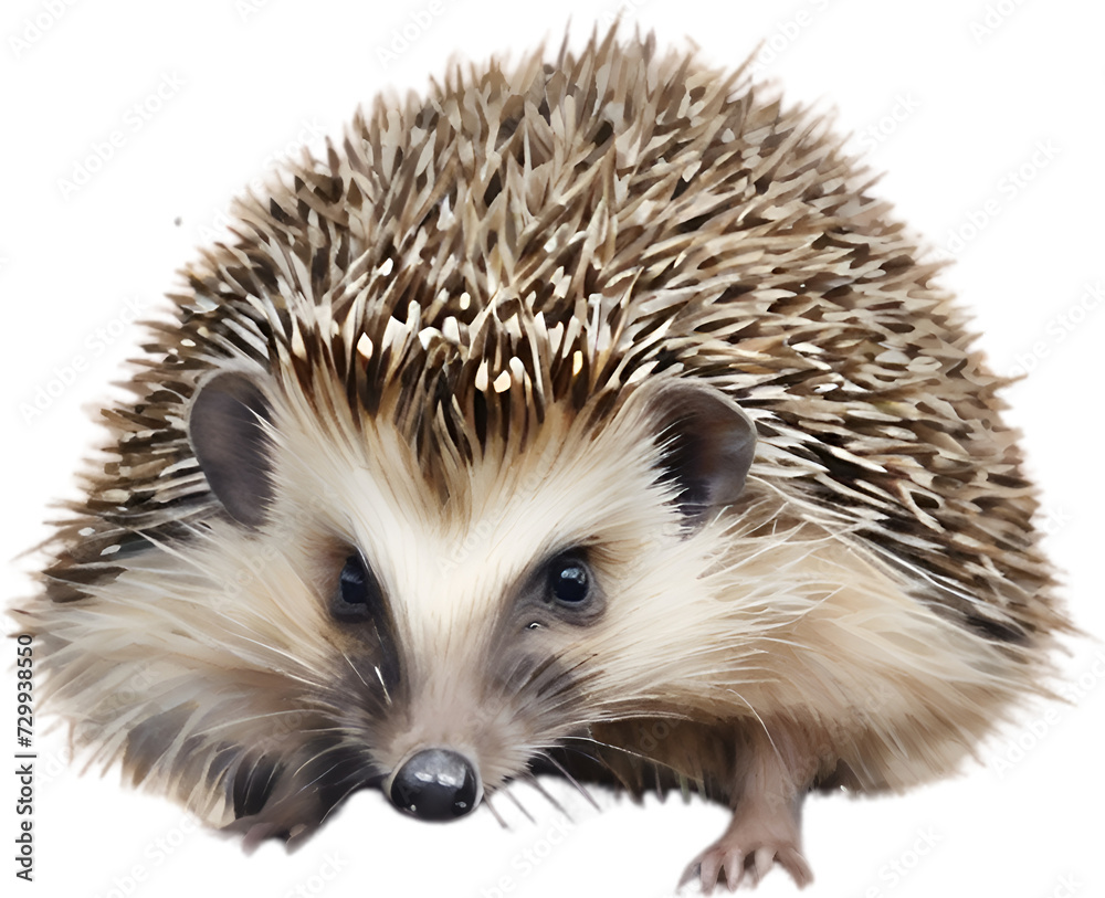 Obraz premium Common Hedgehog. Close-up image of Common Hedgehog.