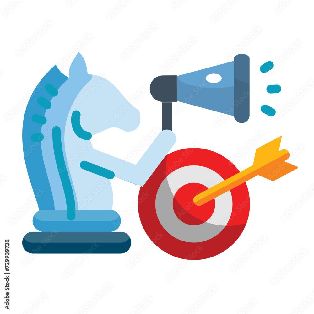 Marketing Strategy Icon Marketing Strategy Icon