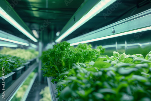 From vibrant garden to tender greenhouse, diverse plants flourish under the care of farming hydroponics © NUTTAWAT