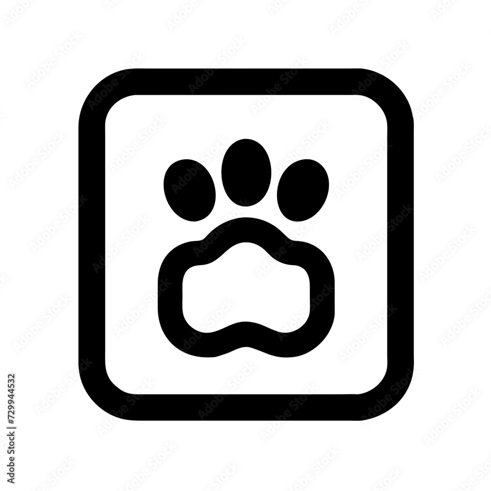 Dog and cat line icon. Pet, family, wool, breed, paws, tail, barking, purring, guard, watchdog, guide, courtship, care, training. Vector icon in line, black and colorful style on white background Dog and cat line icon. Pet, family, wool, breed, paws, tail, barking, purring, guard, watchdog, guide, courtship, care, training. Vector icon in line, black and colorful style on white background