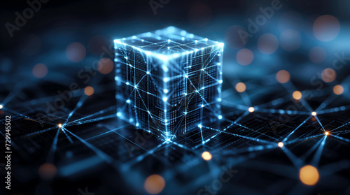 futuristic cube