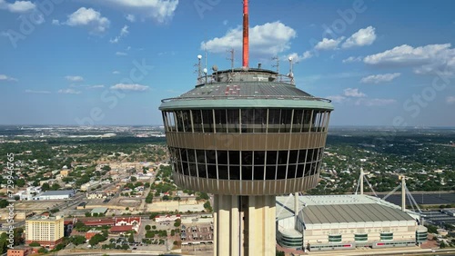 Tower of the Americas, San Antonio, 750 feet tall and built for 1968 World Fair photo