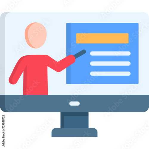 Online Learning Icon