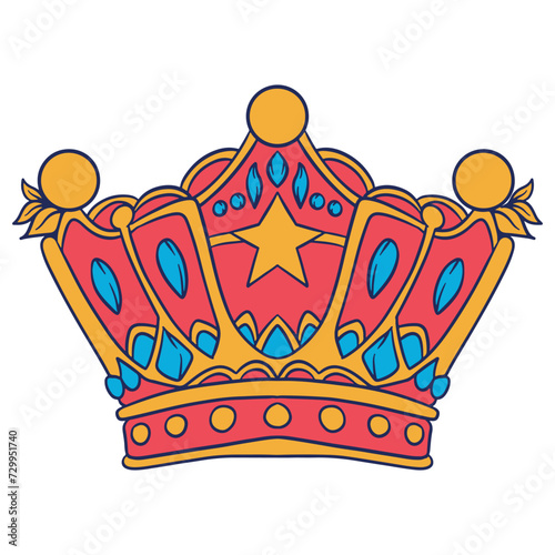 Royal King Golden Crown