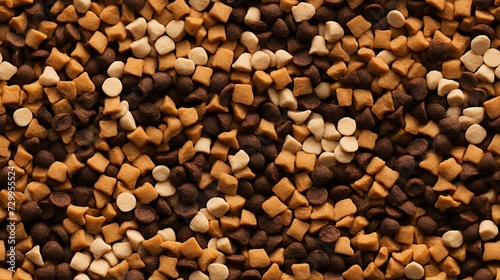 a pattern of dog food Dry Mix  background style_.jpg