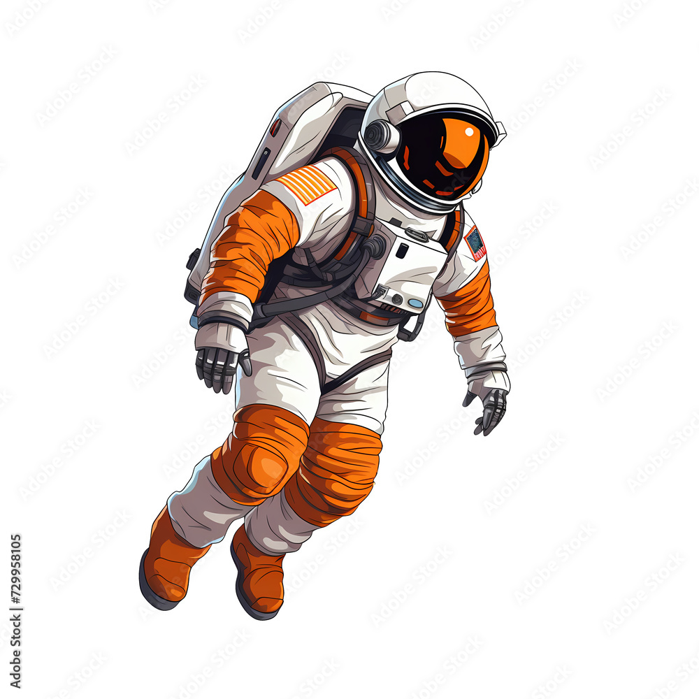 astronaut art illustrations for stickers, tshirt design, poster etc astronaut art illustrations for stickers, tshirt design, poster etc