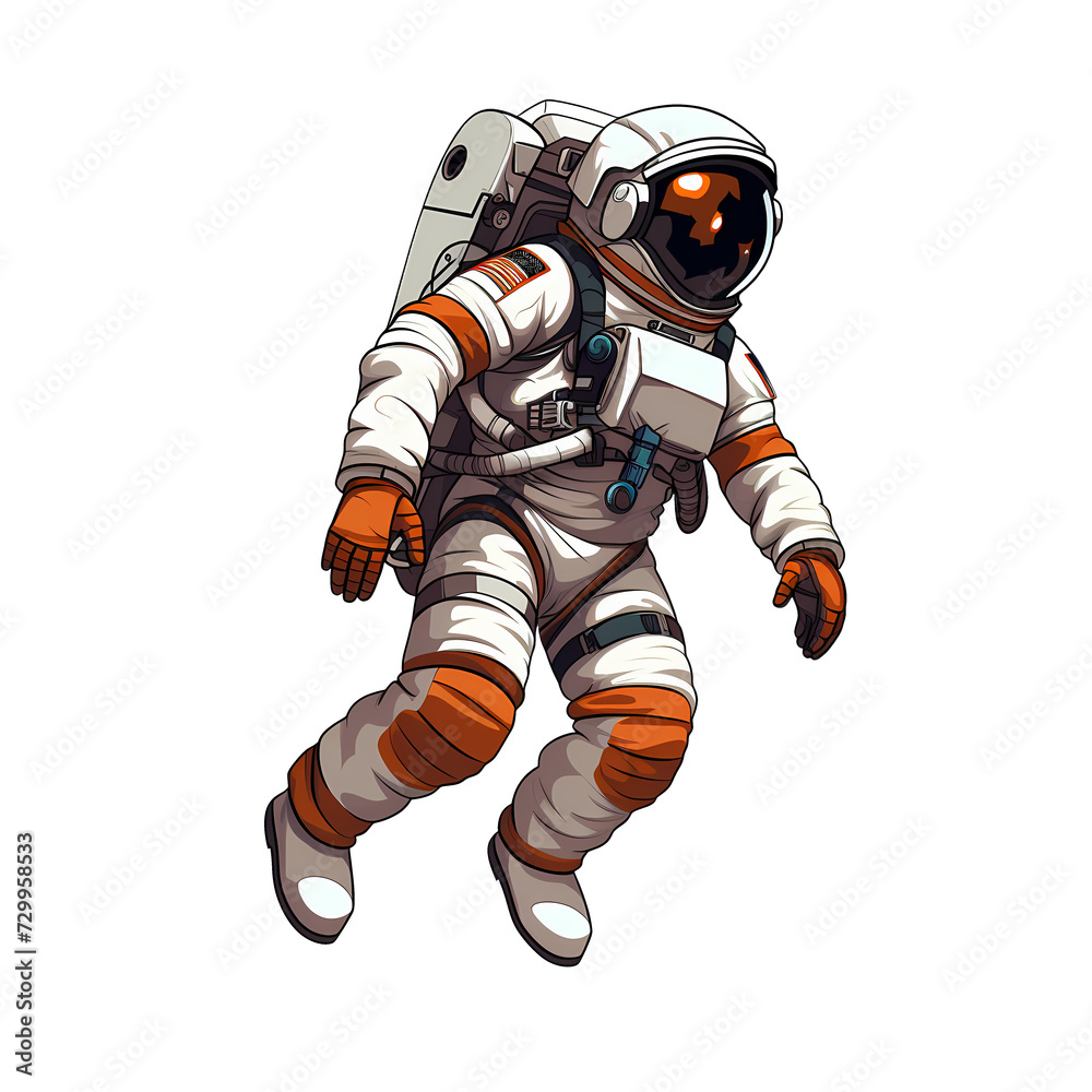 astronaut art illustrations for stickers, tshirt design, poster etc astronaut art illustrations for stickers, tshirt design, poster etc