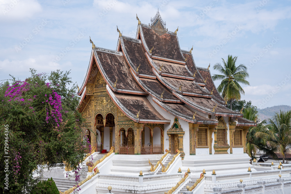 Fototapeta premium Haw Pha Bang of Luang Prabang in Laos Southeast Asia