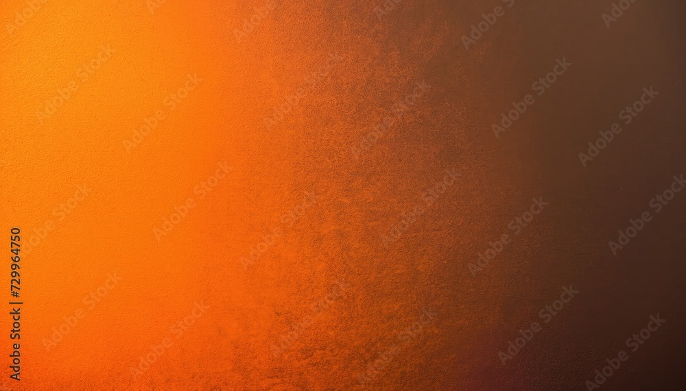 Black orange texture. Gradient. Orange background with space for design