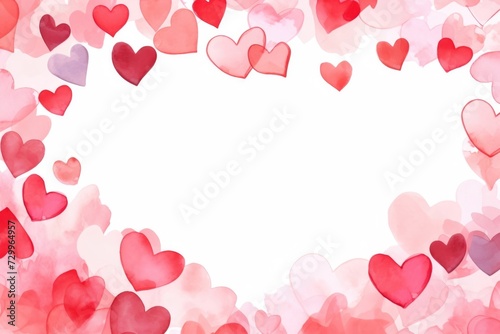 ハート 背景 イラスト