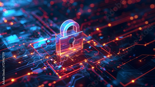 cyber security and private data business protection