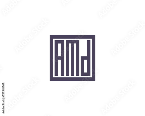 AMD Logo design vector template