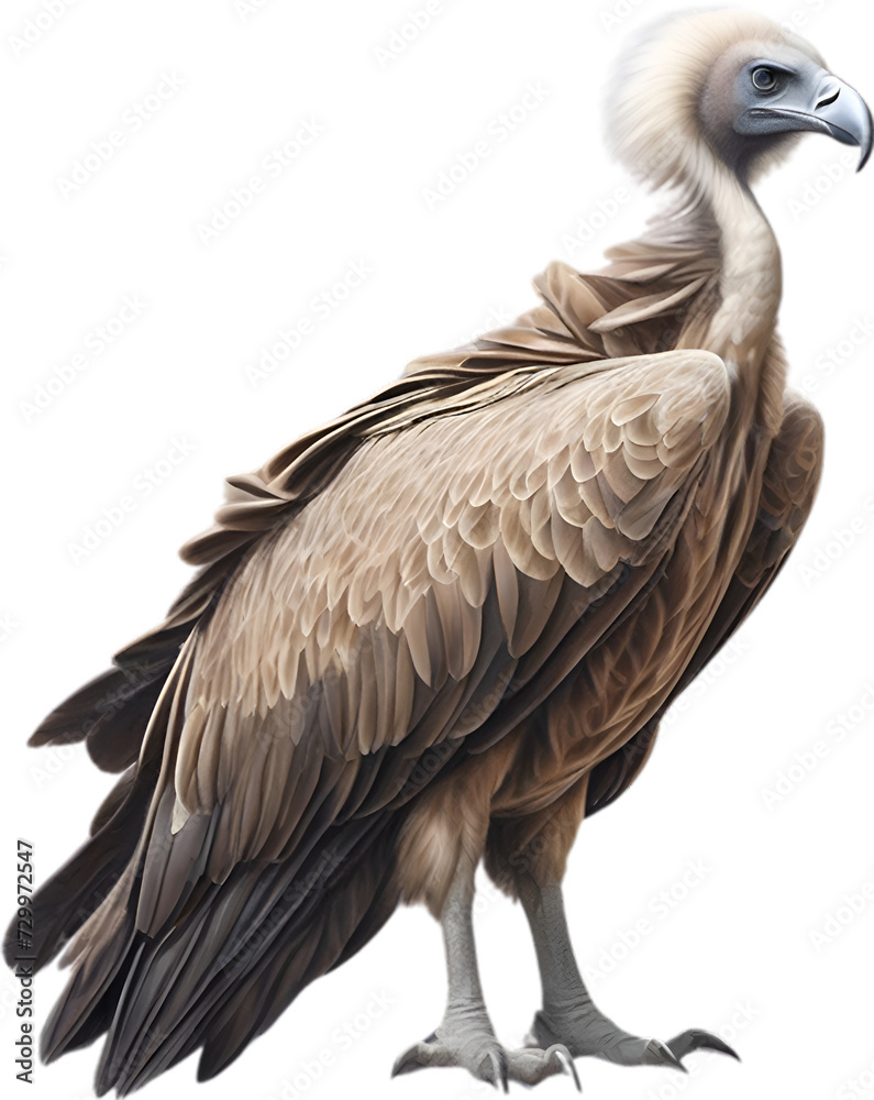 Griffon Vulture. Close-up colored-pencil sketch of a Griffon Vulture, Gyps fulvus. Griffon Vulture. Close-up colored-pencil sketch of a Griffon Vulture, Gyps fulvus.