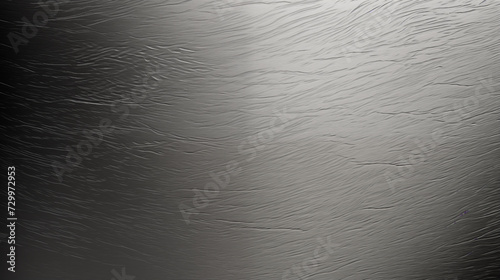 Scratched brushed steel stainless metal pattern. Clean modern aesthetic. High quality metallic texture abstract background design. Grey coloured backdrop textured wallpaper patterned photo