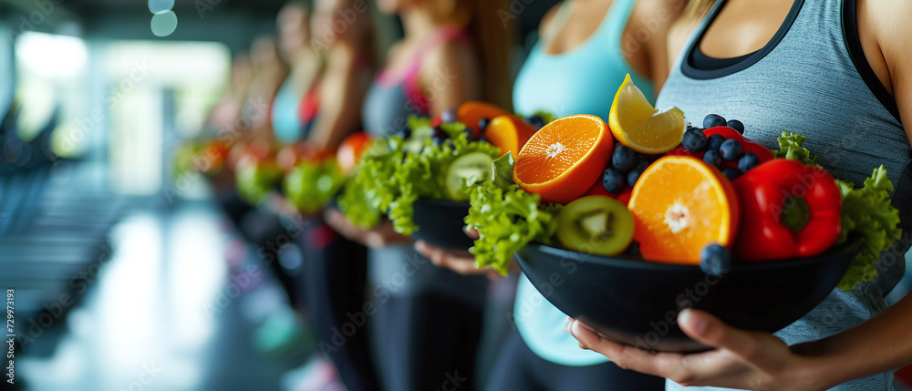 Healthy Lifestyle Concept with Fresh Fruits and Vegetables Healthy Lifestyle Concept with Fresh Fruits and Vegetables