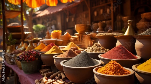 Sun-drenched Spice Market