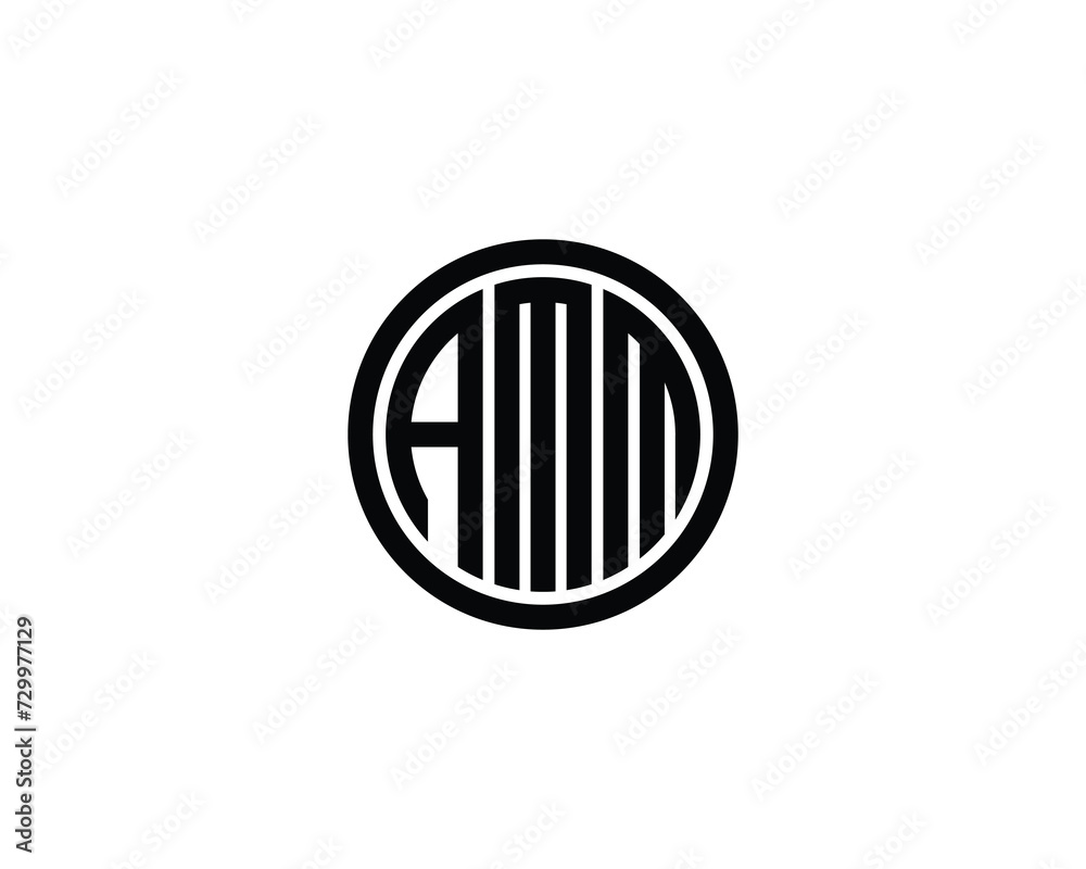 AMM Logo design vector template AMM Logo design vector template
