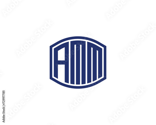 AMM Logo design vector template