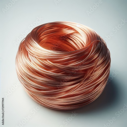 copper wire bundled alone 
