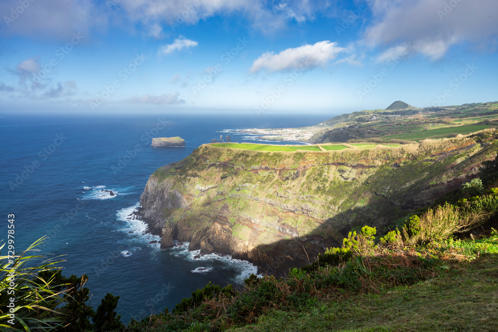 Landscapes from the beautiful island of São Miguel in the azores archipelago in Portugal Landscapes from the beautiful island of São Miguel in the azores archipelago in Portugal
